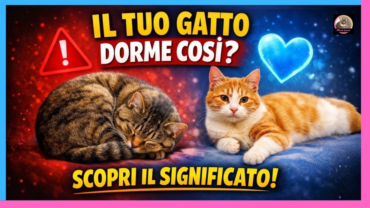 Gatti che Dormono: Cosa Significa la Posizione del Tuo Gatto?