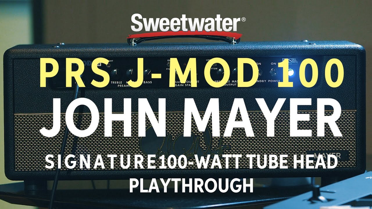 PRS J-MOD 100 John Mayer Signature 100-watt Tube Head Playthrough