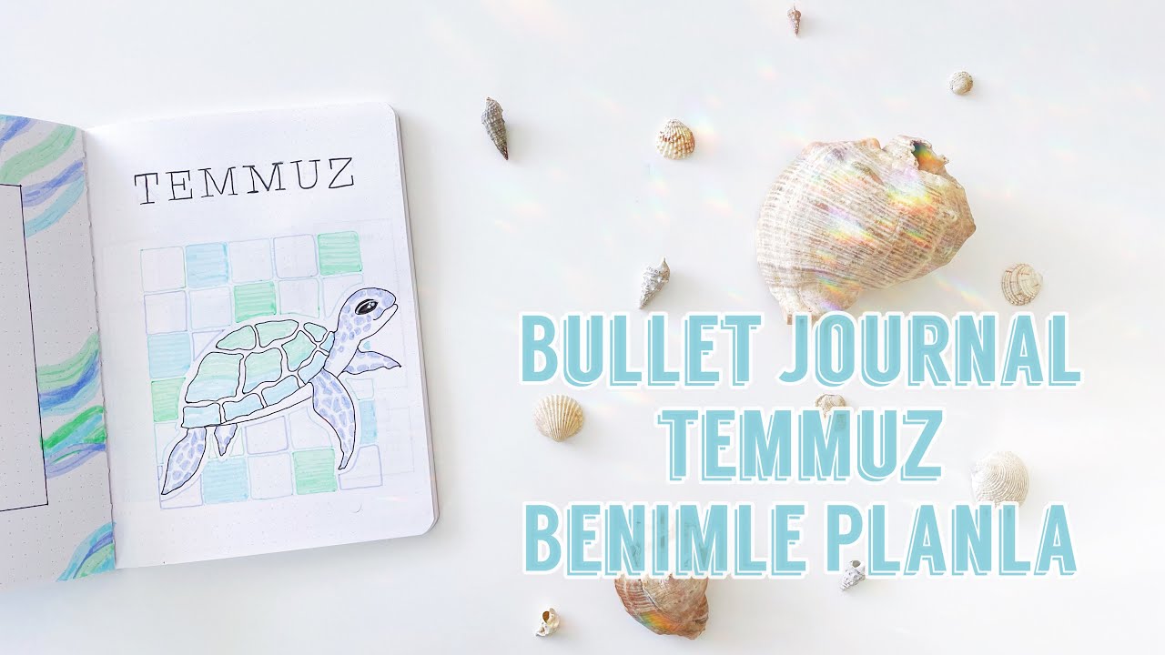 Bullet Journal Temmuz 2021 | Bujo July Setup / Planlayıcı Ajanda
