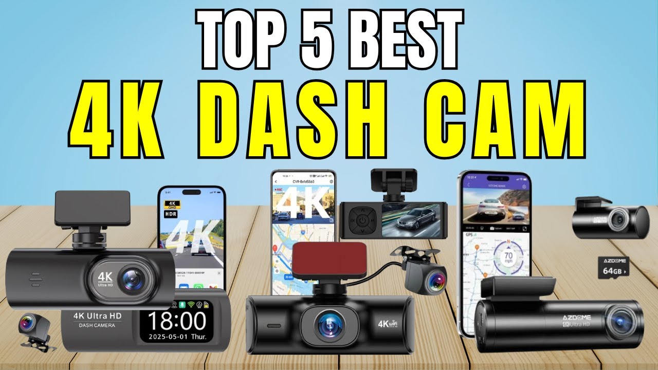 Top 5 Best 4k Dash Cam | Buyer&rsquo;s Guide & Reviews!