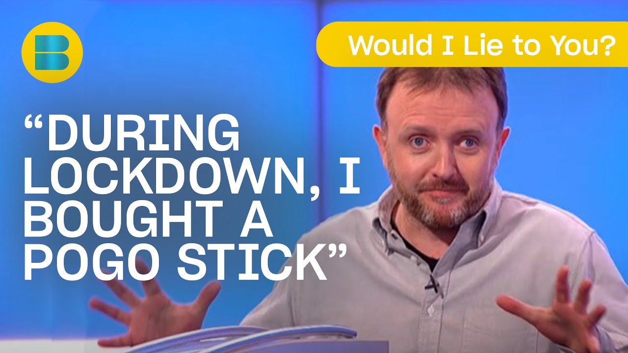Chris McCausland's Pogo Stick Teaching Aid | Would I Lie To You? | Banijay Comedy