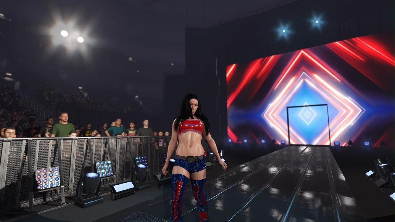 MyRise Gameplay #3 In WWE 2K25: Adam Robinson and Andrea Davis vs. Eltin Prince and Xavier Woods
