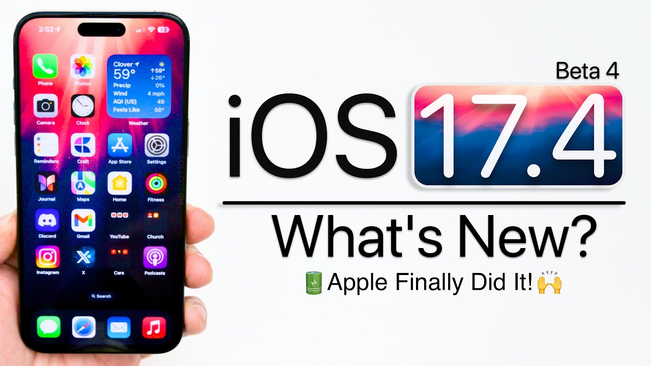 iOS 17.4 Beta 4 is Out! - What's New?