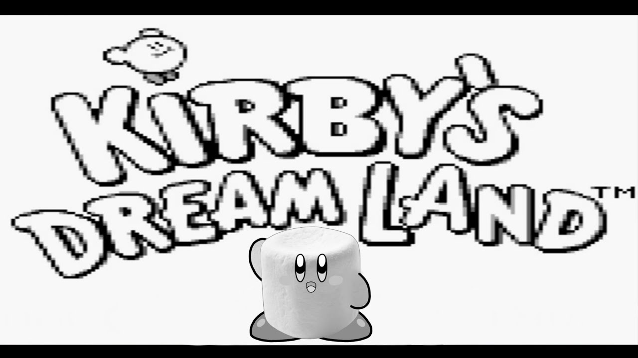 Let's Play - Kirby's Dream Land - Part 1 - Chubby Kirby