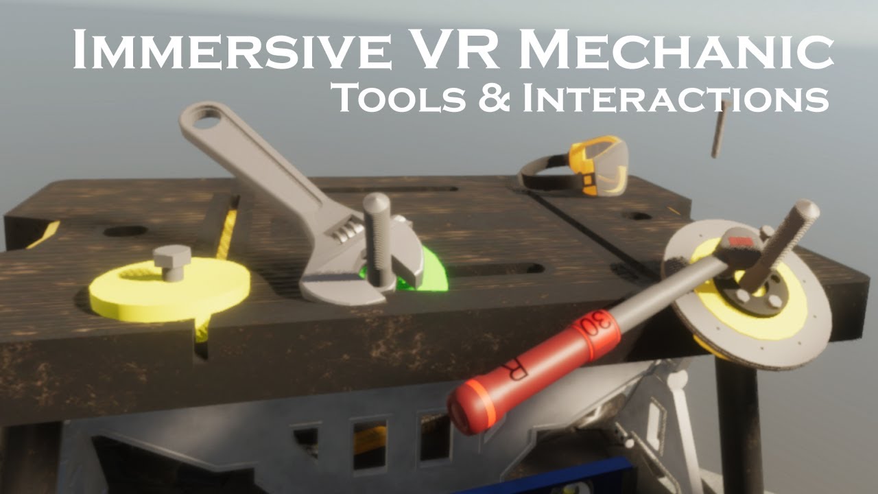 Immersive VR Mechanic Tools & Interactions - Unity Asset