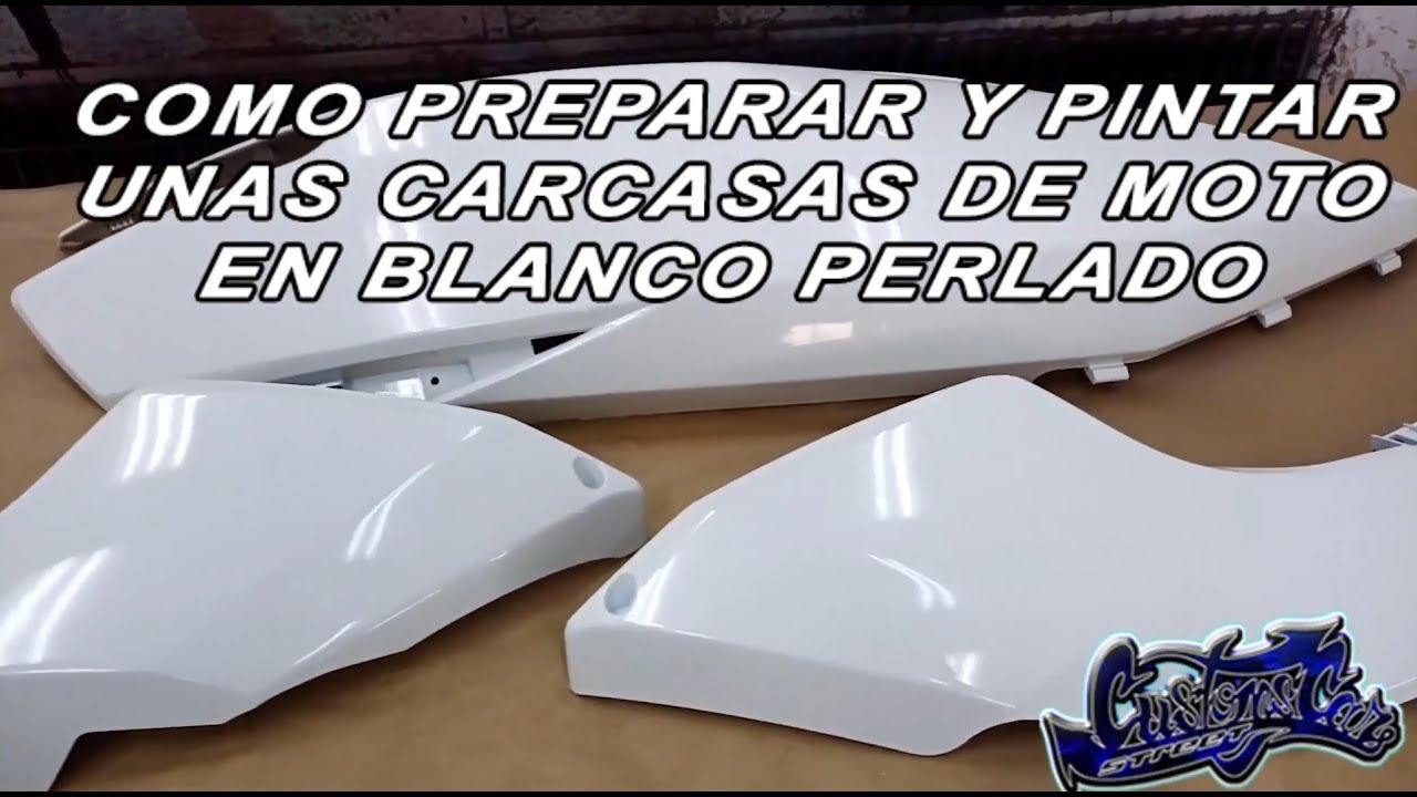 COMO PINTAR CARCASAS DE KYNCO SUPERDINK BLANCO PERLADO