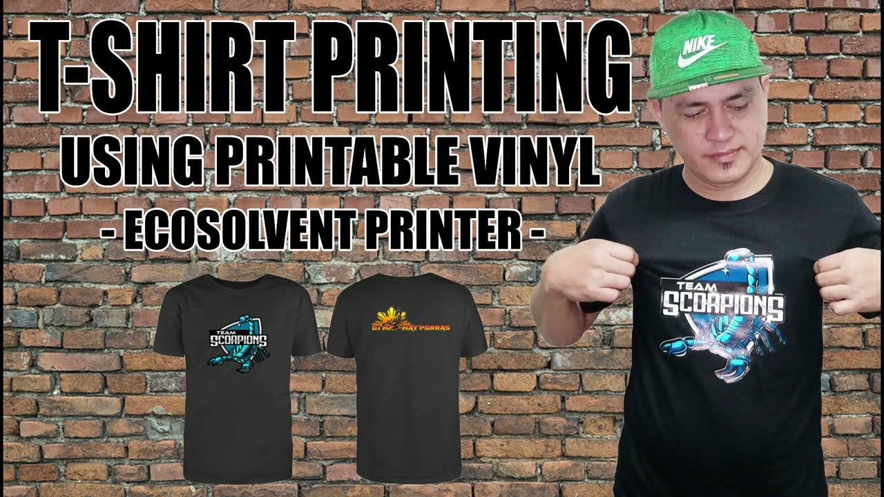 T-shirt Printing | Printable Vinyl | Eco solvent Printer