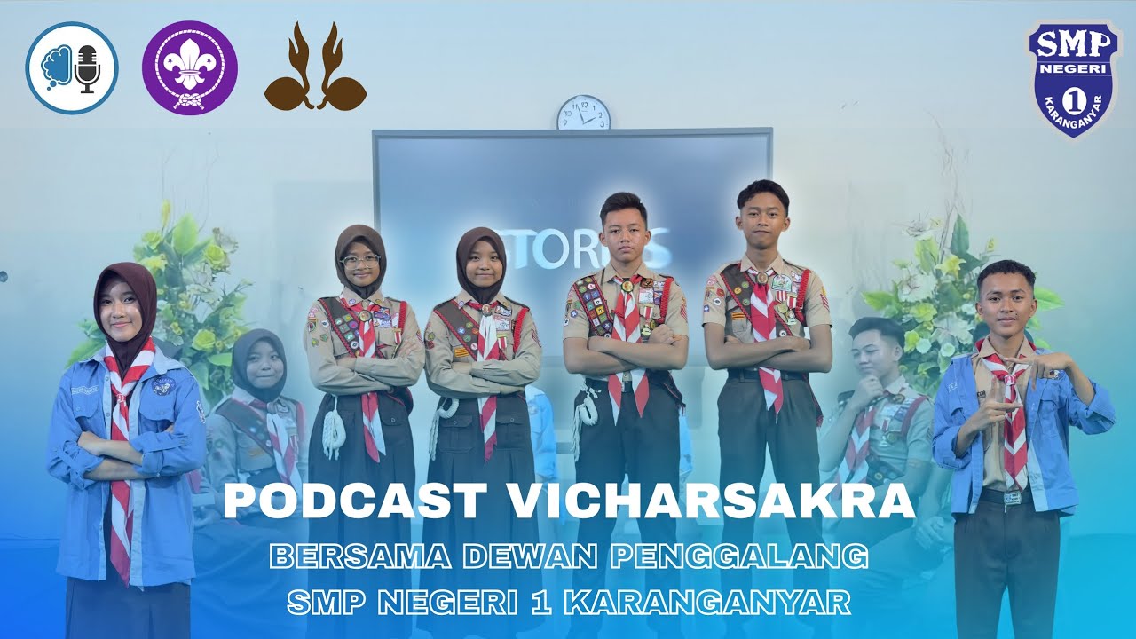 Podcast VicharaSakra Bersama [ Dewan Penggalang SMPN 1 KARANGANYAR ] Dengan Hal Baru Yang Menunggu ?