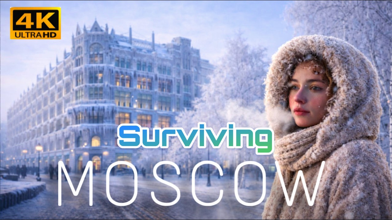 🔥[4K]  Surviving Russia’s Frozen Capital | Moscow Winter 2026❄️🇷🇺