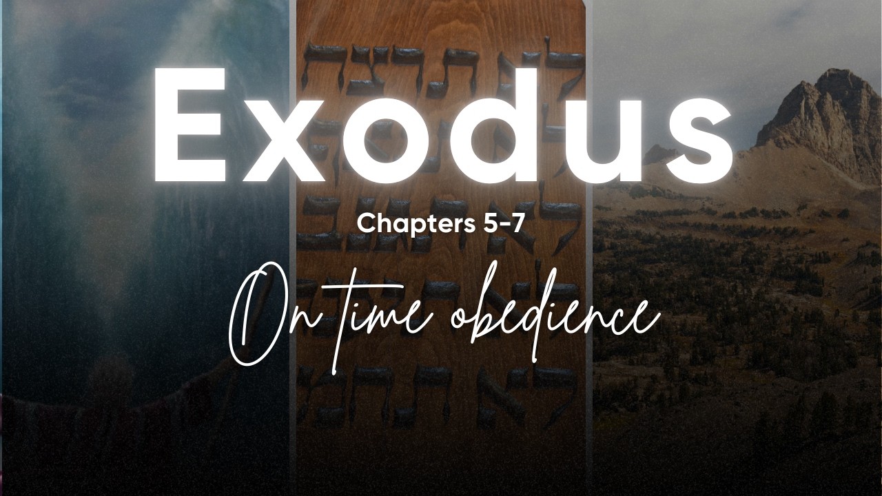 Bible Study (KJV) - Exodus chp. 5-7