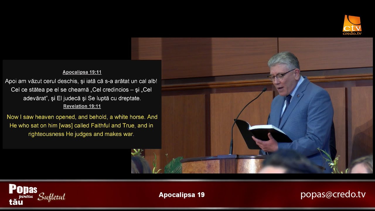 Popas pentru sufletul tău - Apocalipsa 19