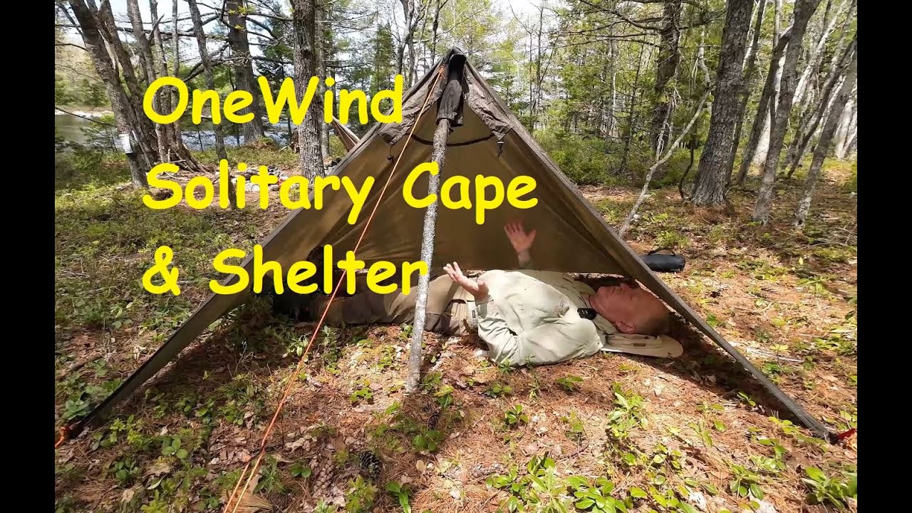 OneWind Solitary Ultralight Single Top Cape Shelter