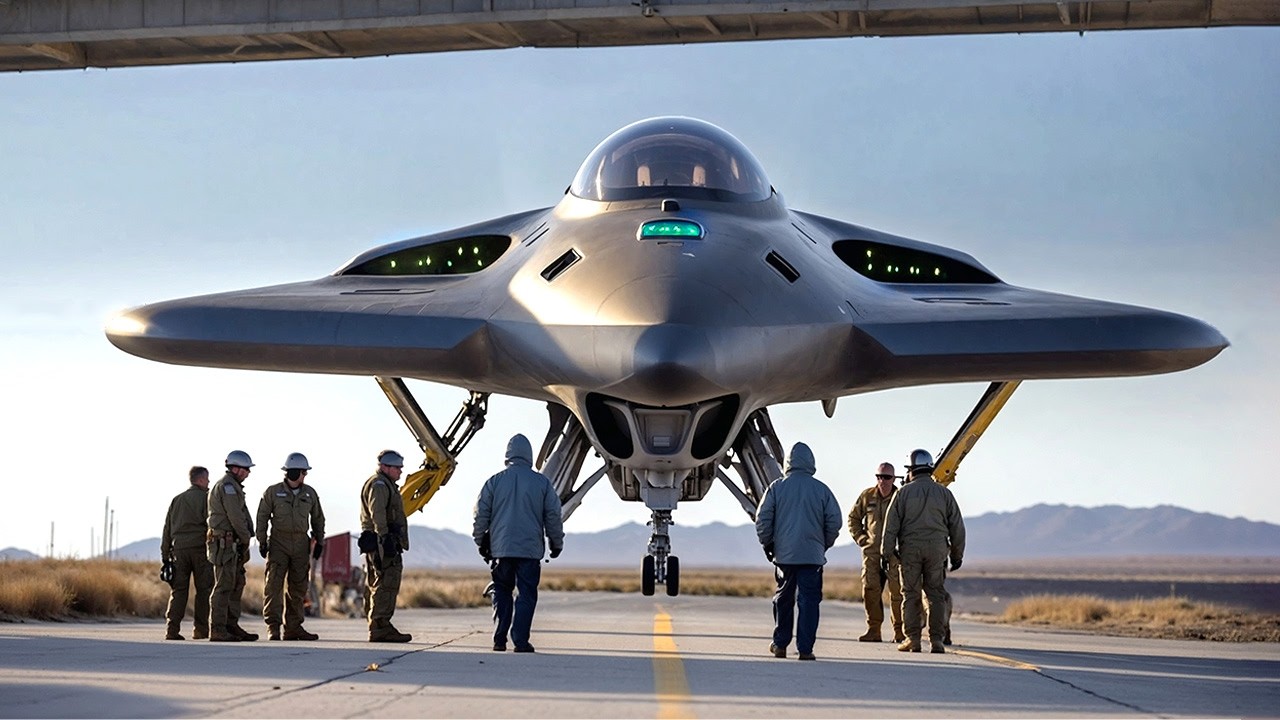 US FINALLY Unveils UFO Fighter Jet That Defies Physics!