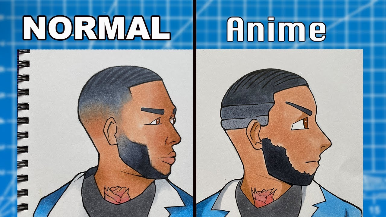Drawing Anime Versions Of My Characters!