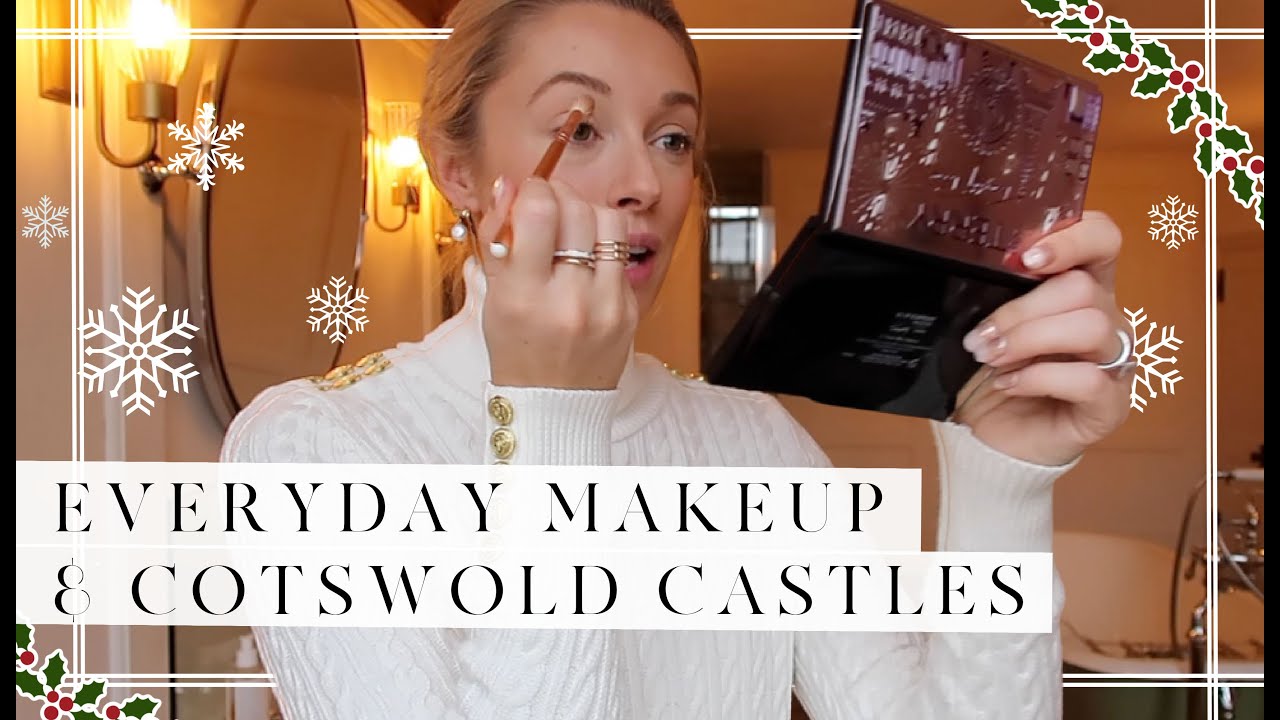 WINTER EVERYDAY MAKEUP + COTSWOLDS CASTLES // Vlogmas Day Sixteen // Fashion Mumblr