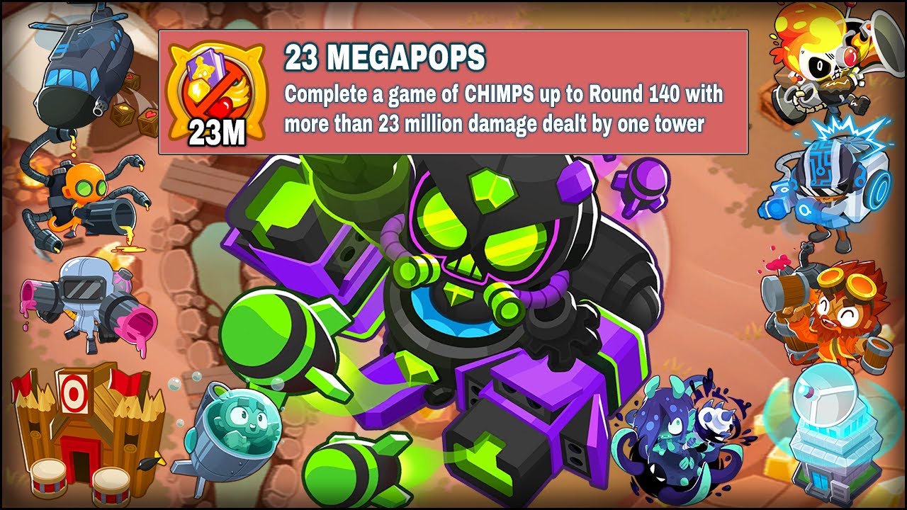 M.A.D - 23 Megapops Round 140 Run (The 90s were horrible!...)