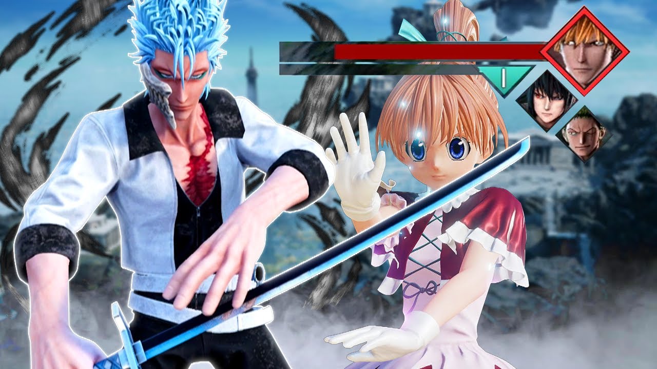 Grimmjow & Bisky 95% Health Deletion In Jump Force
