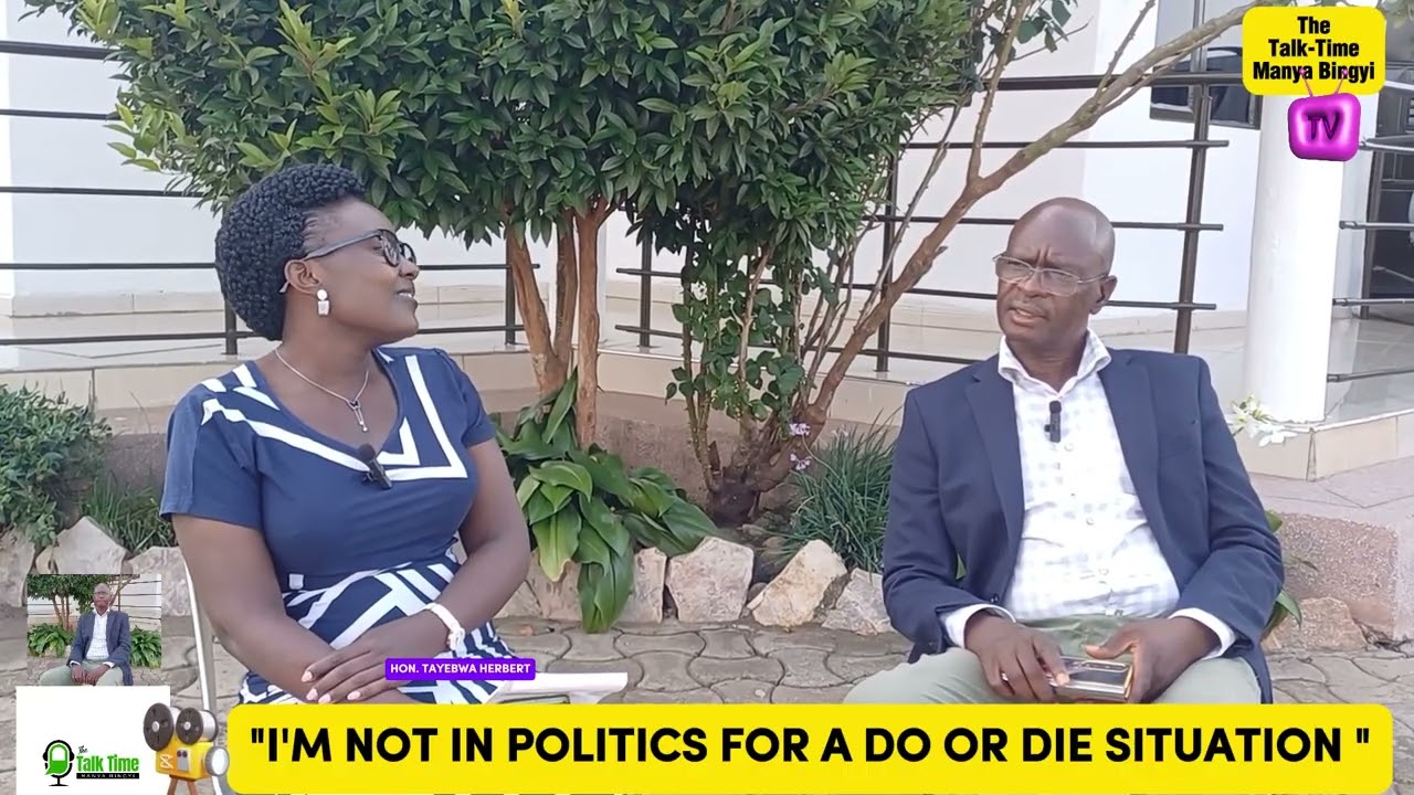 THE TALK TIME-MANYA BINGYI; KASHONGI COUNTY MP, HON TAYEBWA HERBERT