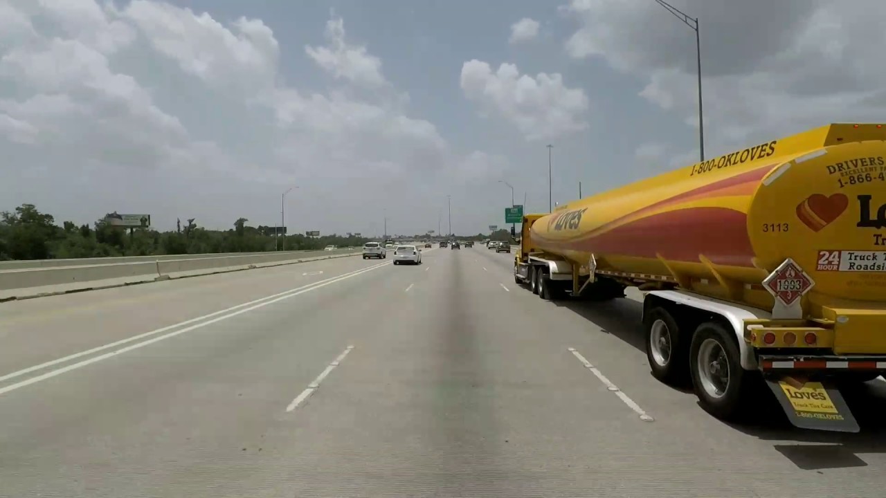 TRAVEL TIME LAPSE: Teague, Tx - Houston, Tx (to 