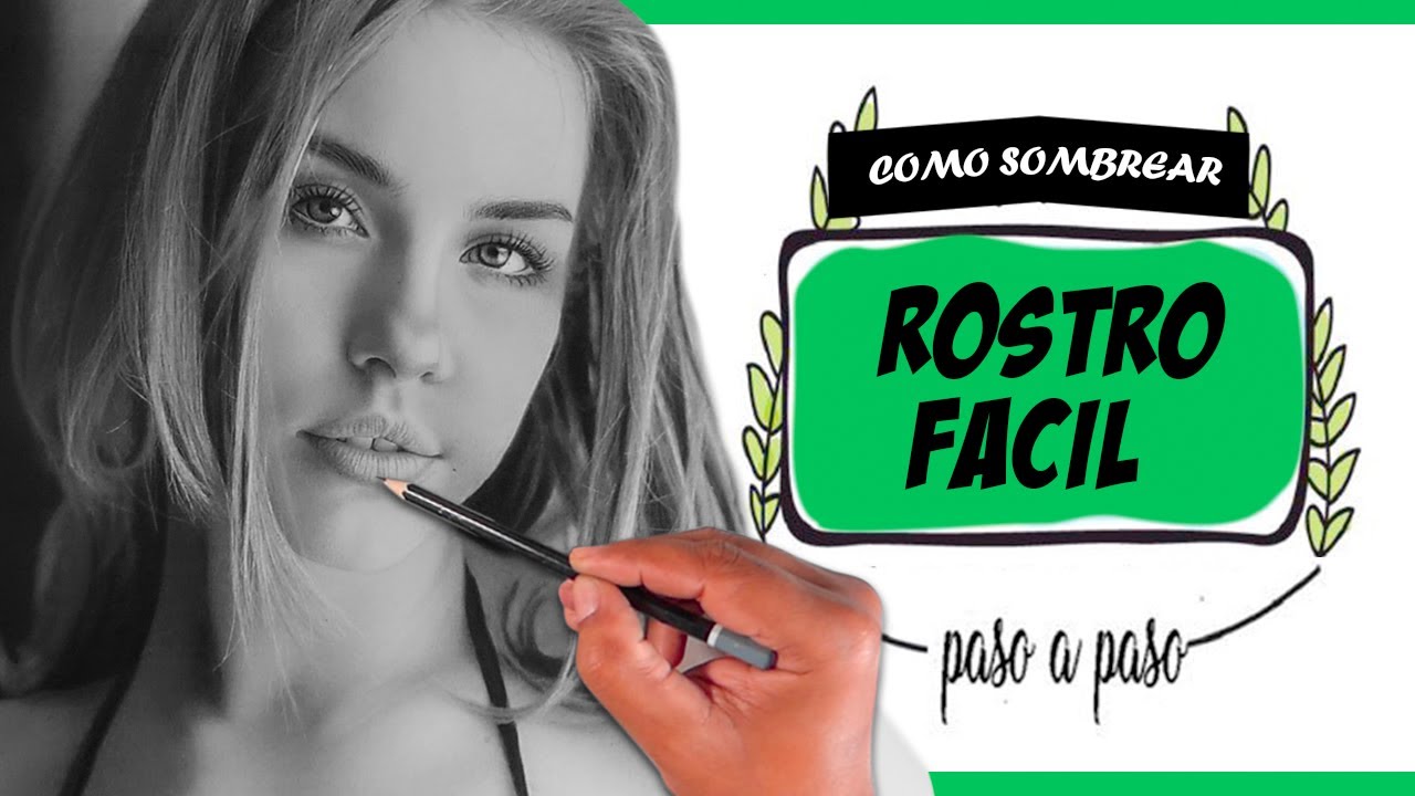 APRENDE a SOMBREAR un ROSTRO de una manera FACIL I DIBUJOS A LAPIZ