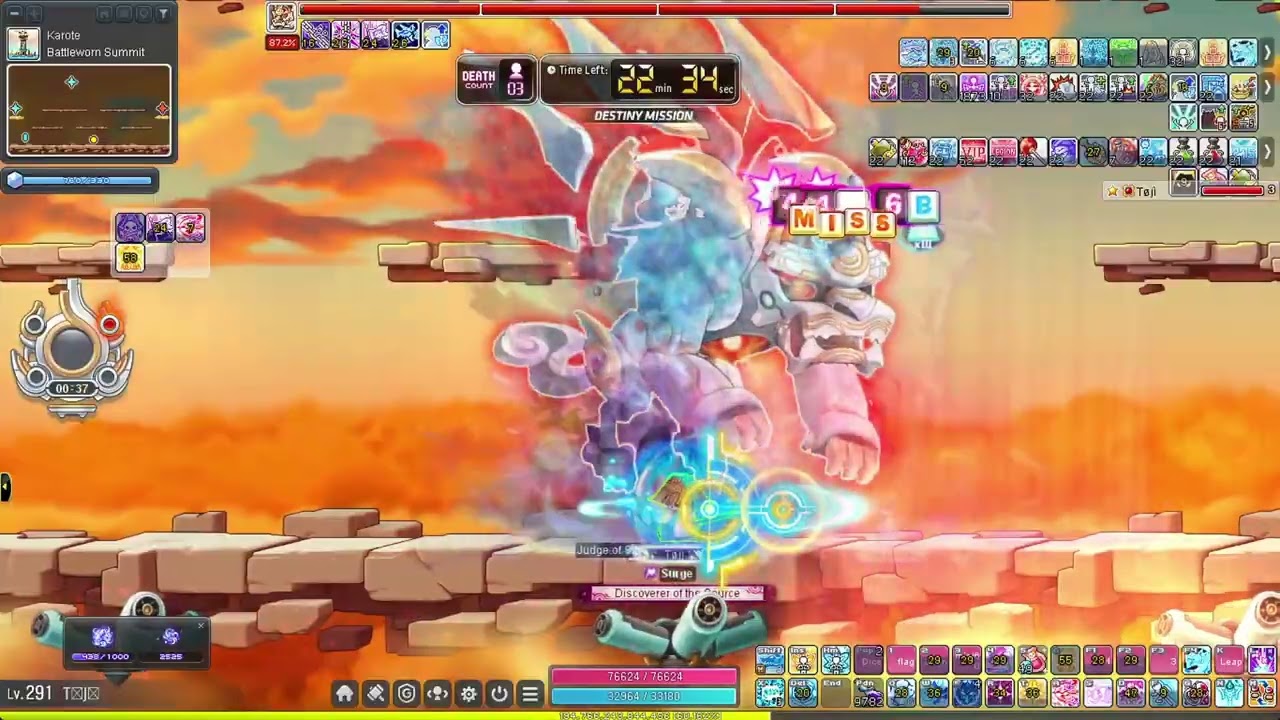 [Maplestory Reboot] Buccaneer Chaos Kalos Solo
