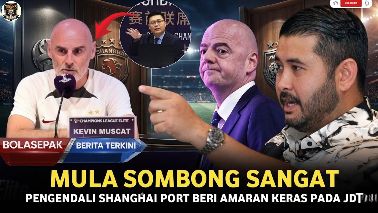 Sombong Kevin Muscat! Amaran Keras Kepada JDT