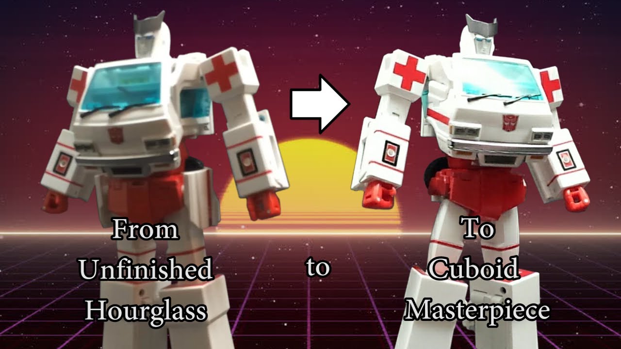 Stop Motion Review 086b - Shadow Fisher SFM03 SFM04 Hip Upgrades for MP Ironhide and Ratchet