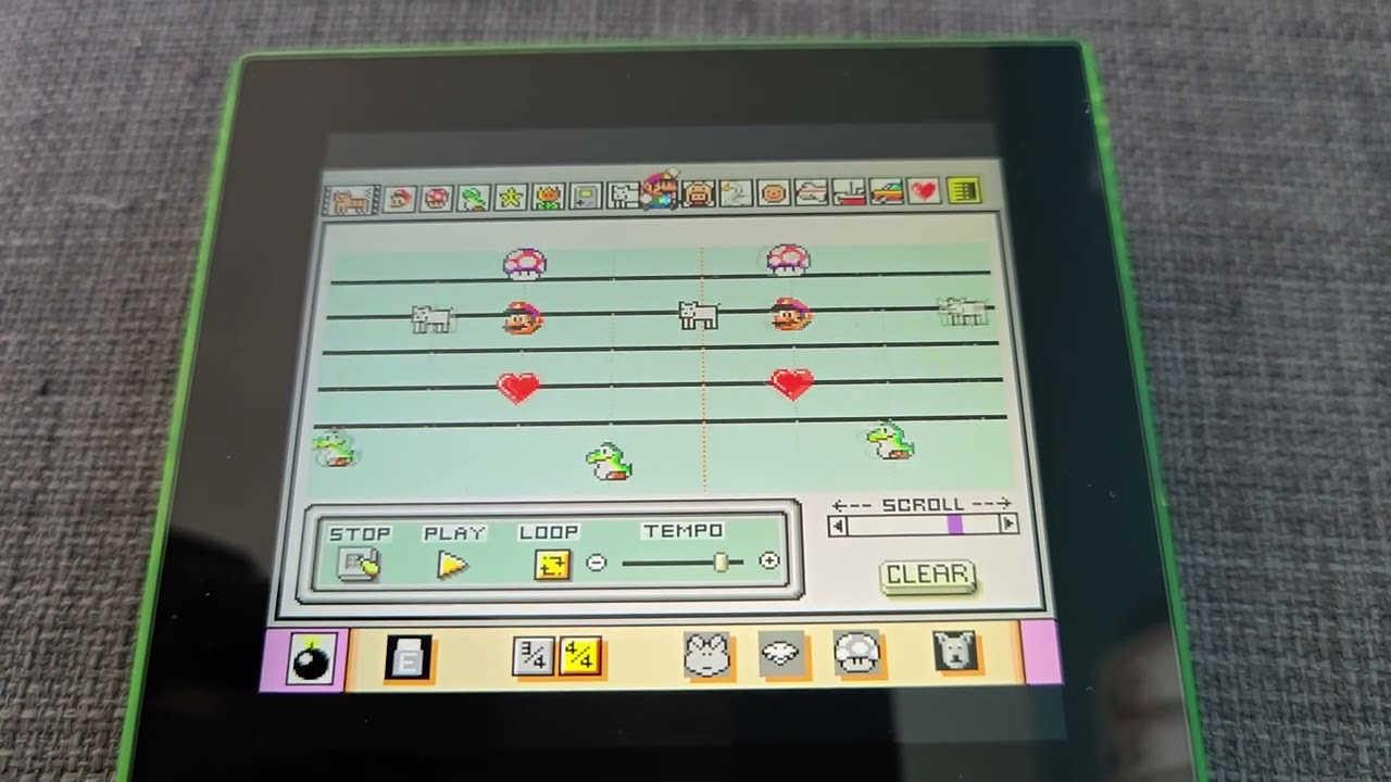 Mario Paint Music - Super Mario Bros Theme