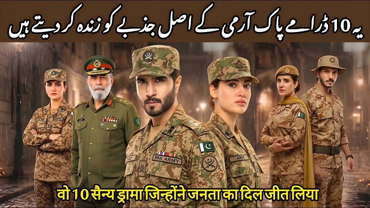 Top 10 Pakistani Dramas Based On Pakistani Army | New Biggest Pakistani Drama Serial 2026