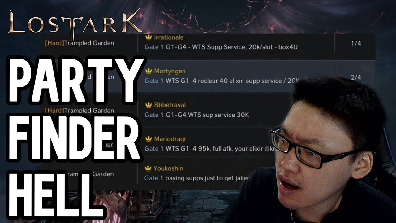 Party Finder is Out of Control...