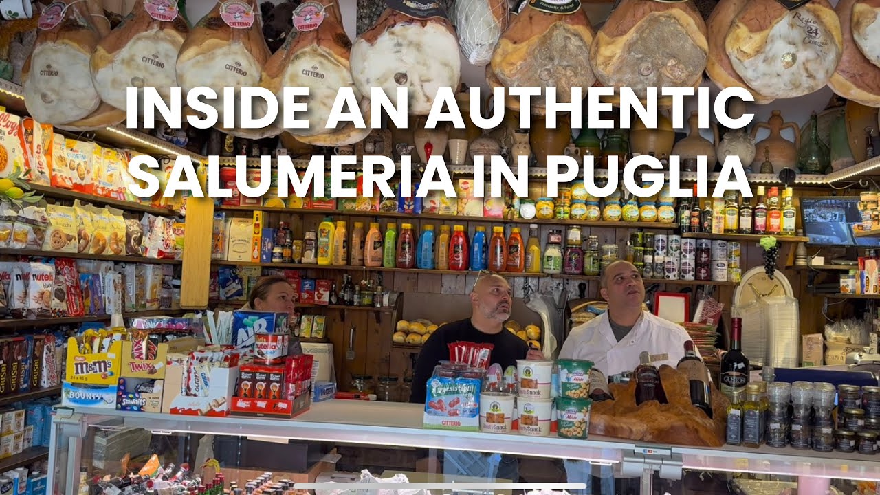 Inside an Authentic Salumeria in Puglia