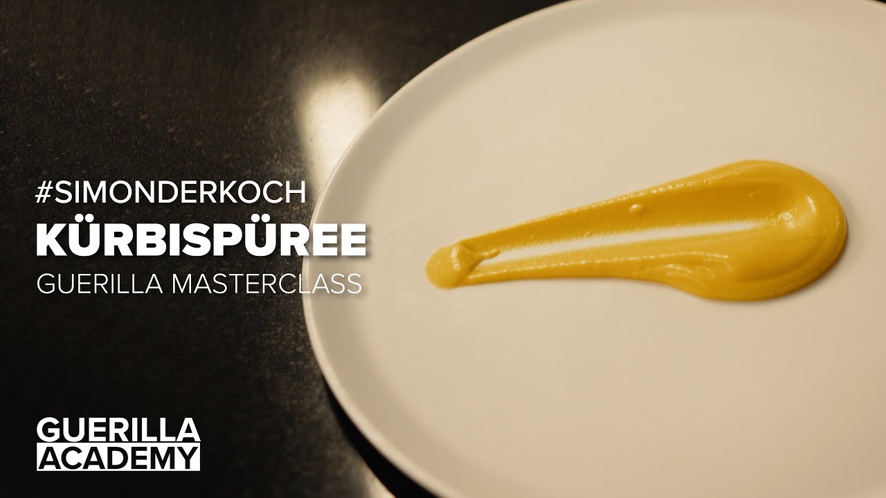 Rezept für Cremiges Kürbispüree - Kürbis richtig schälen und garen