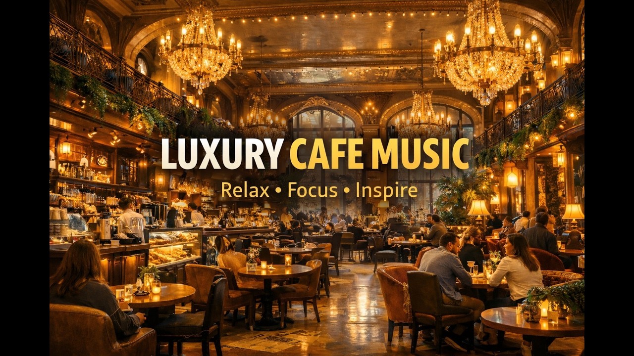 Luxury Cafe Jazz – Relax & Focus in Style
