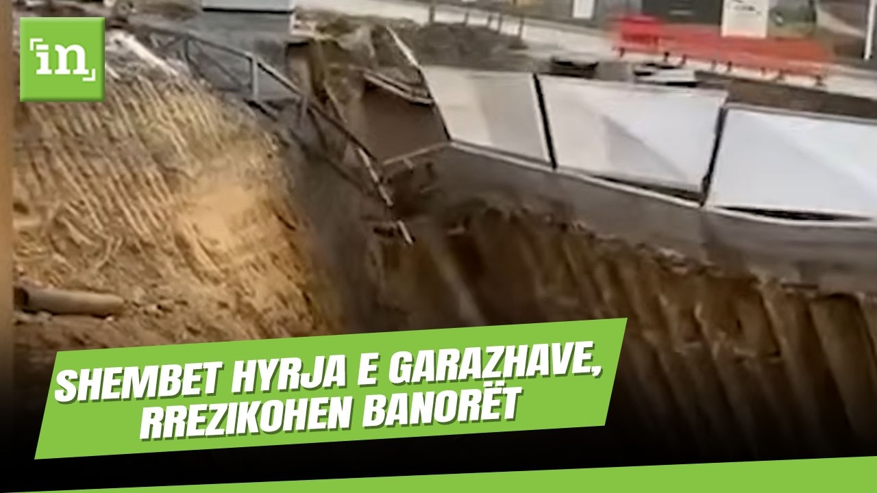 Shembet hyrja e garazhave, rrezikohen banor&euml;t- Pronari i Puhiz&euml;s me deklarime kontradiktore 