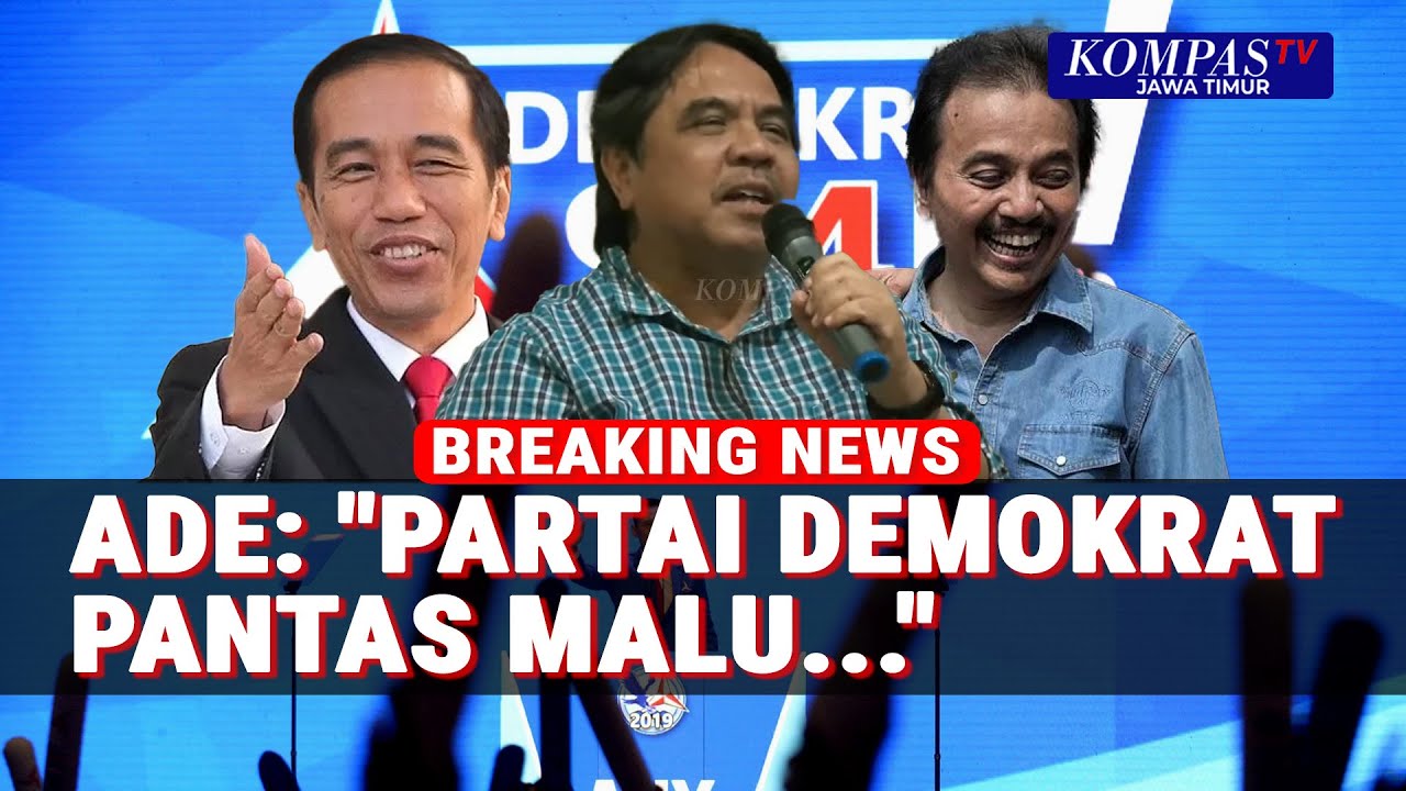 Keras! Ade Armando Nilai Demokrat Sejalan Roy Suryo Jatuhkan Integritas Jokowi