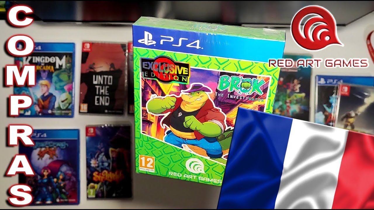 PRIMEIRA COMPRA NA RED ART GAMES DA FRANÇA