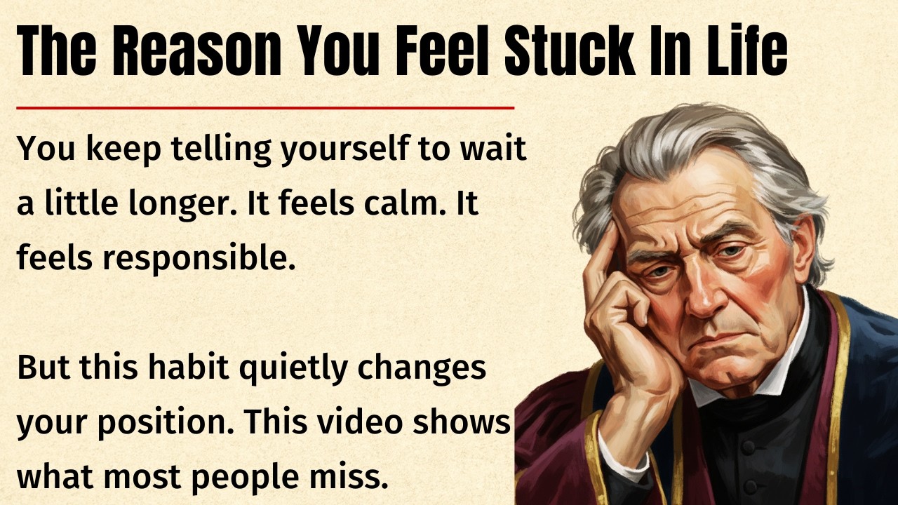 Why You Feel Stuck in Life | English Listening Story ✅