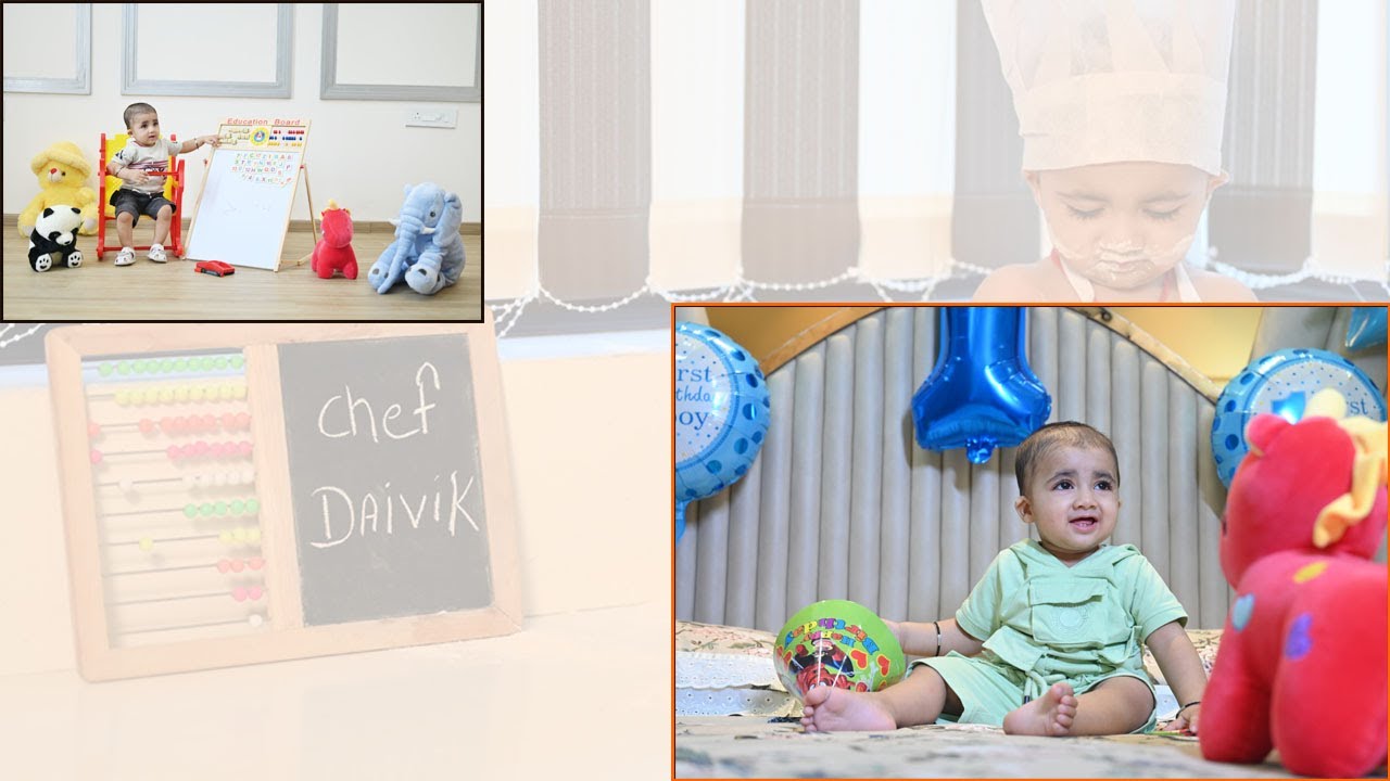 1st Birthday Shoot Daivik ||HARJIT CREATION||