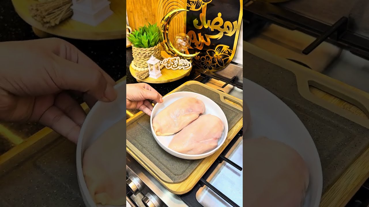 كفاية قلى وتحمير فى البانيه وهاتيلهم المطعم لحد البيت بصدر فرخة واحده هتعملى اطباق المطاعم الغالية 