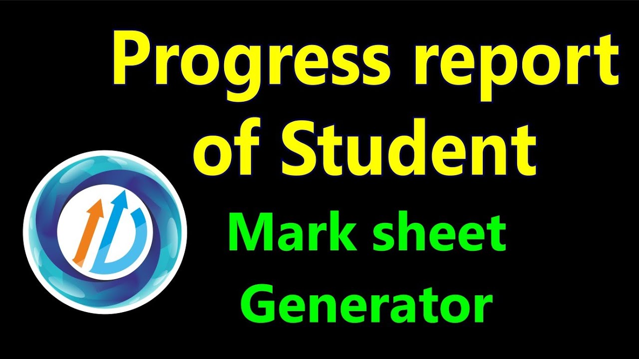 Mark sheet Generator user guide
