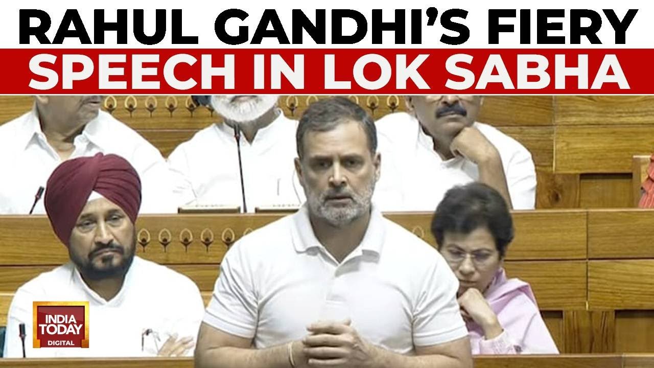 Rahul Gandhi's Fiery Speech In Lok Sabha, Says 'PM Modi Has The Blood Of Pahalgam On His Hands'
