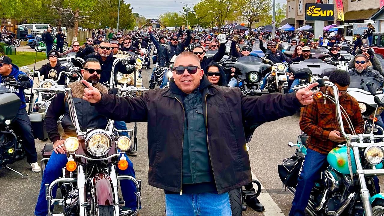 2024 CHICANO PRIDE RIDE DENVER PROCESSION FROM SUN HD TO LA RAZA PARK. #cordovaestilo #viclas 