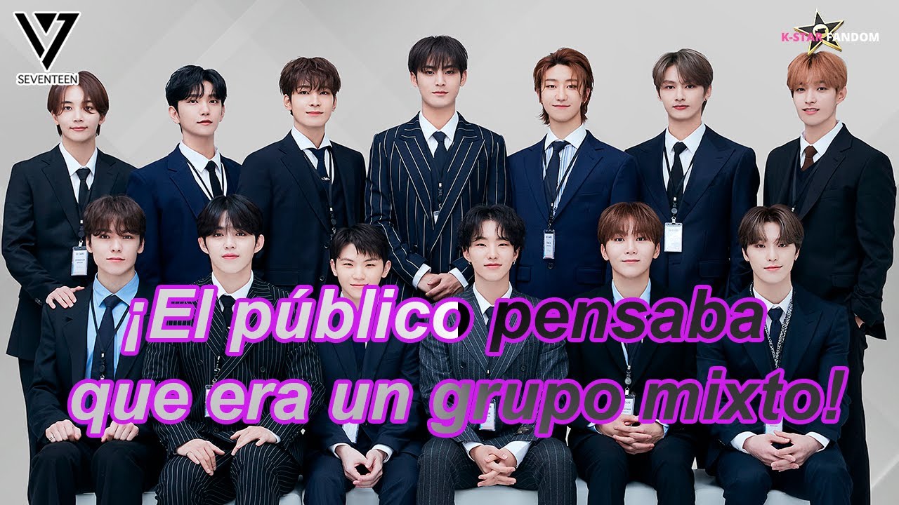 SEVENTEEN: La historia Parte 01, El p&uacute;blico dec&iacute;a que era un grupo mixto por parecerse a una chica