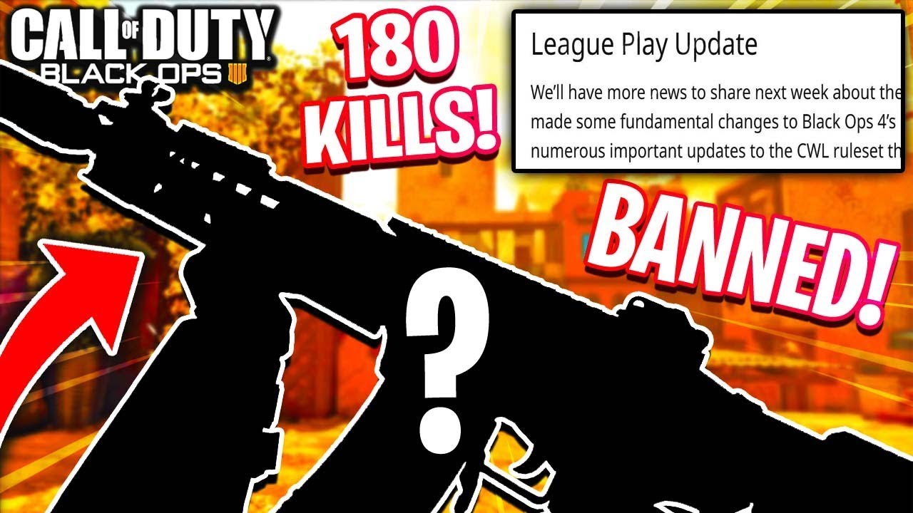 this DLC WEAPON will be BANNED in LEAGUE PLAY... NEW SWAT RFT BEST CLASS SETUP (COD BO4 1.12 Update)