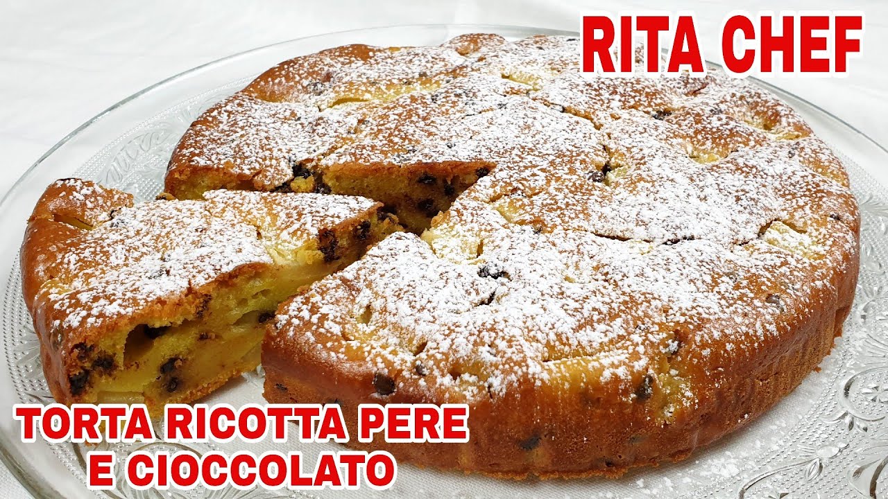 РИКОТТА ГРУША И ШОКОЛАДНЫЙ ТОРТ - RITA CHEF