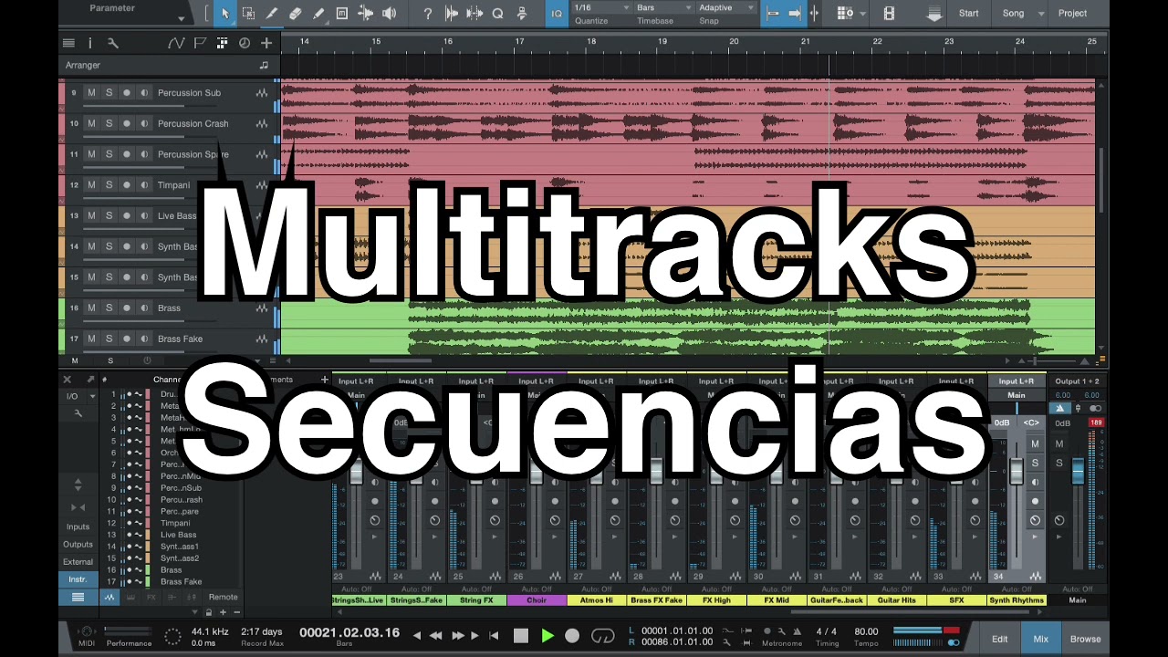 Tu presencia es el cielo - Israel - Multitracks (Secuencia completa)