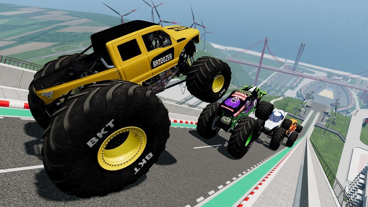 Random Car - Epic Car Jumps & Crashes - BeamNG.Drive