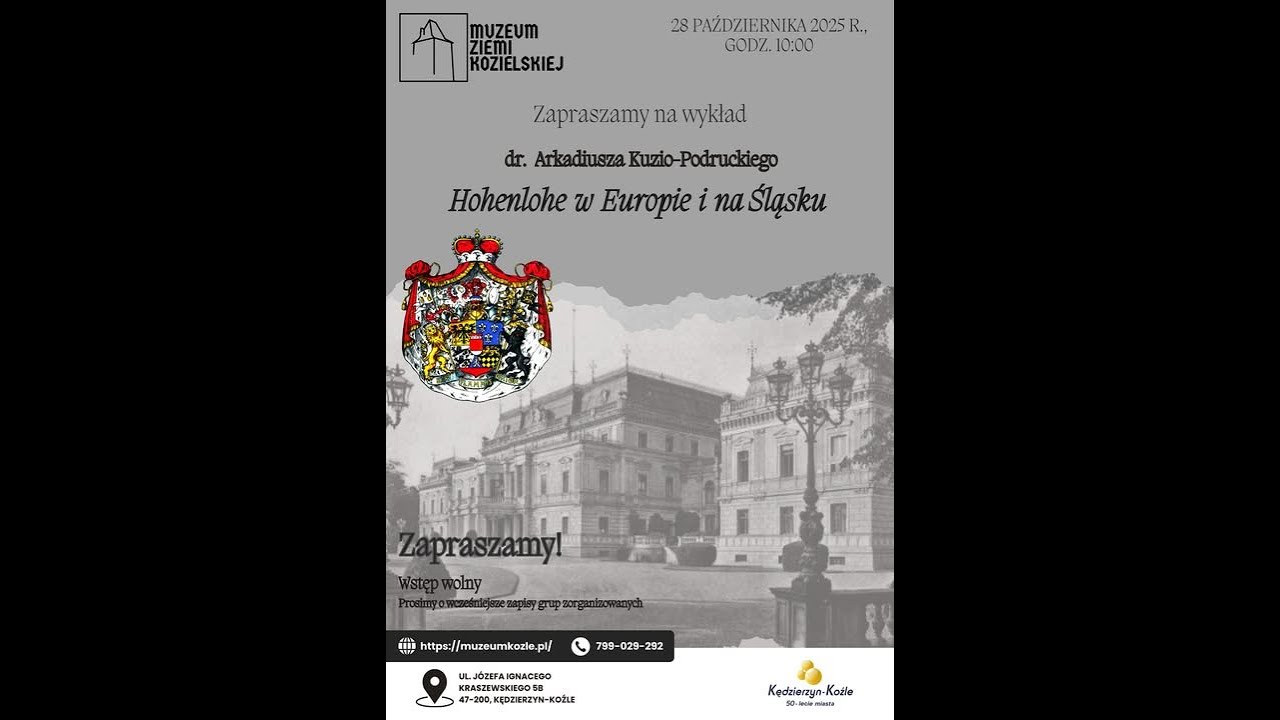 &bdquo;Hohenlohe w Europie i na Śląsku&rdquo;