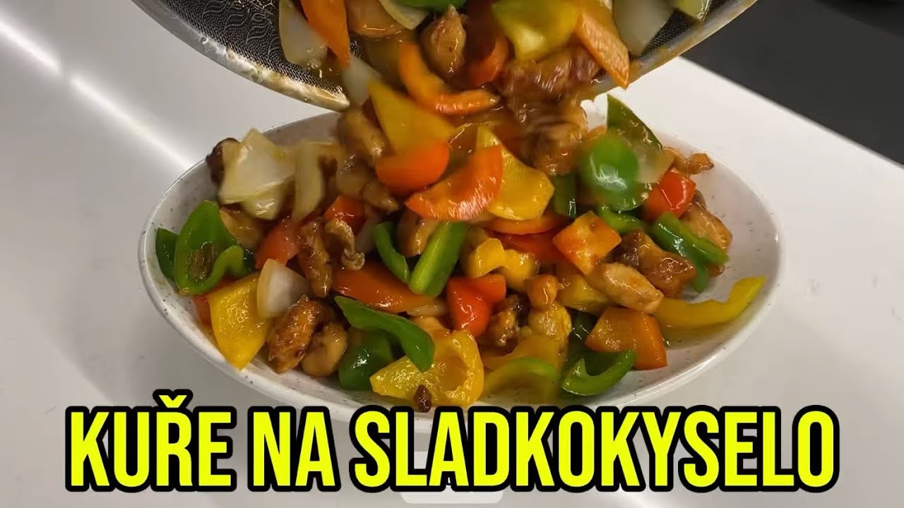 Sladkokyselé kuře | Vietnamská domácí kuchyně