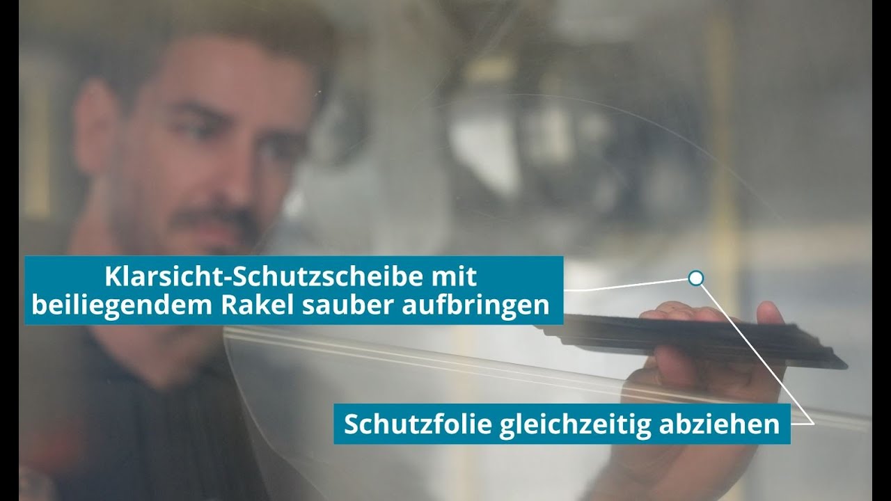 INSIGHT Klarsicht-Schutzscheibe-Videotutorial